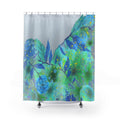 Dream Garden – Artistic Shower Curtain | Botanical Bathroom Decor | Nature-Inspired Waterproof Curtain by MoirisArt