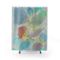 The Shells are alive  – Artistic Shower Curtain | Botanical Bathroom Decor | Nature-Inspired Waterproof Curtain by MoirisArt