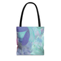 Ethereal Bloom Drift – Artistic Tote Bag | Botanical Illustration Bag | Nature-Inspired Everyday Tote by MoirisArt