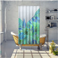 Dream Garden – Artistic Shower Curtain | Botanical Bathroom Decor | Nature-Inspired Waterproof Curtain by MoirisArt