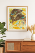 Two Horses Dream – Fantasy Nature Art Print | MoirisArt Premium Print