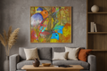 The Birds Disappeared in the Night – Abstract Bird Art Print